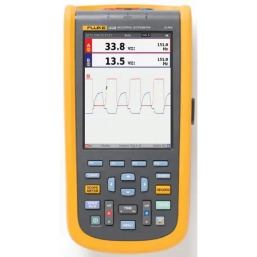 Fluke 123B ScopeMeter 120B Series, 20MHz Handheld Oscilloscope, 2 Analogue Channels - FLUKE-123B/INT product image