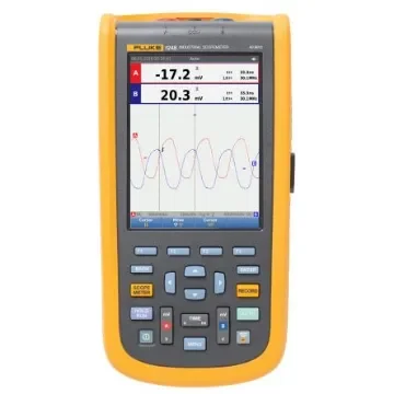 Fluke 124B ScopeMeter 120B Series, 40MHz Handheld Oscilloscope, 2 Analogue Channels - FLUKE-124B/INT product image