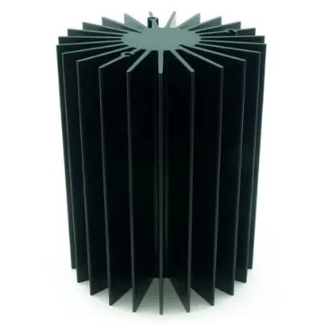 Intelligent LED Solutions Heatsink, SCOB, 120 (Dia.) x 150mm - ILA-HSINK-RADL-120X150MM-BLK product image