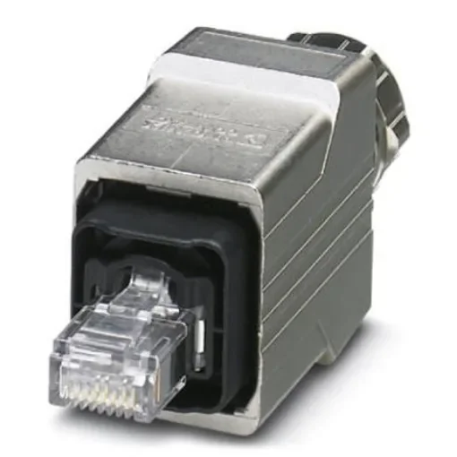 Phoenix Contact QUICKON Series Male RJ45 Connector, Cable Mount, Cat5 Straight 4 -Way - 1403366 product image