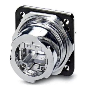 Phoenix Contact, VS-V1-F-RJ45-MNNA-1-C-S-JI-S Panel Mounting Frame for use with IP67 RJ45 Connector - 1419185 product image