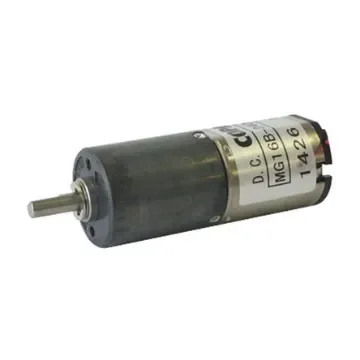 Nidec Components Geared DC Geared Motor, 6 V dc, 90 mNm, 100 rpm, 3mm Shaft Diameter - MG16B-120-AA-00 product image