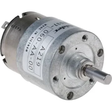 Nidec Components Geared DC Geared Motor, 12 V dc, 20 Ncm, 70 rpm, 6mm Shaft Diameter - HG37-060-AA-00 product image