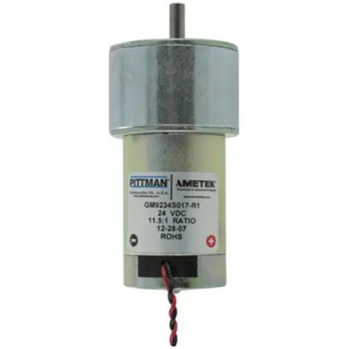 PITTMAN AMETEK TIP Brushed Geared DC Geared Motor, 14 W, 24 V dc, 43 Ncm, 424 rpm, 6.34mm Shaft Diameter - GM9234S017-R1 product image