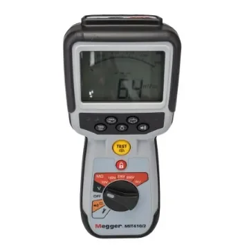 Megger MIT410 2 Insulation Tester, 10V Min, 1000V Max, 200GO Max, CAT IV - 1004-735 product image