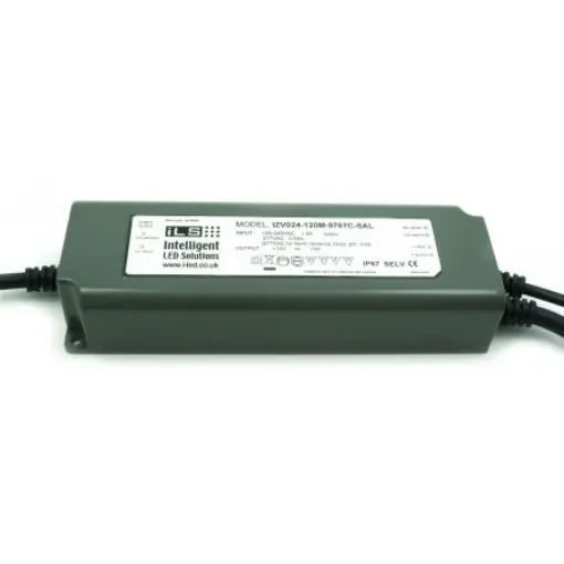 ILS LED Driver, 24V Output, 120 W Output, 5A Output, Constant Voltage Dimmable - IZV024-120M-9767C-SAL product image