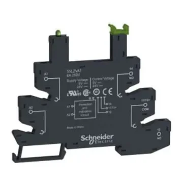 Schneider Electric Harmony Control <250V dc Solid State Relay Mounting Kit, for use with SSL Relays - SSLZVA1 product image