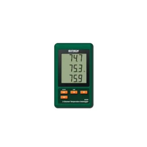 Extech SD200 Temperature Data Logger, RS232, USB, 3 Input Channel(s) product image