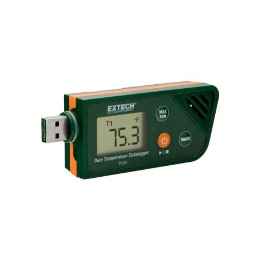 Extech TH30 Temperature Data Logger, USB, 2 Input Channel(s) product image