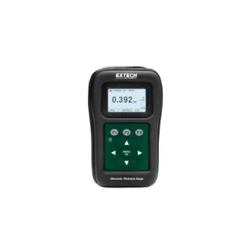 Extech TKG150 Thickness Gauge, 0.04in - 20in, ±0.5 % Accuracy, 0.0001 in Resolution, LCD Display product image