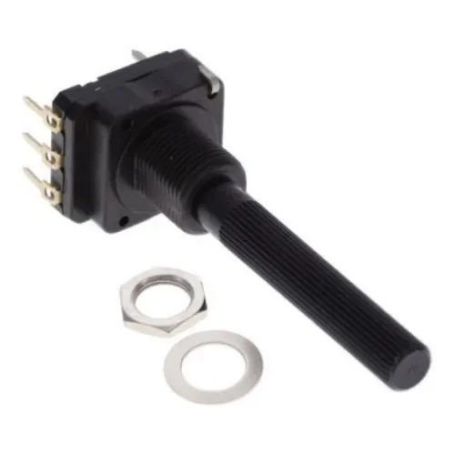 PIHER SENSORS AND CONTROLS S.S.A PST-360 Series Hall Effect Position Sensor, Analogue Signal, Through Shaft Type, - PC16SV-10IP06-471A2020-TA product image