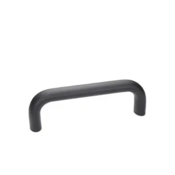 Ganter Black Aluminium Door Handle 51 mm Height, 20mm Width, 128mm Length - GN.27102 product image
