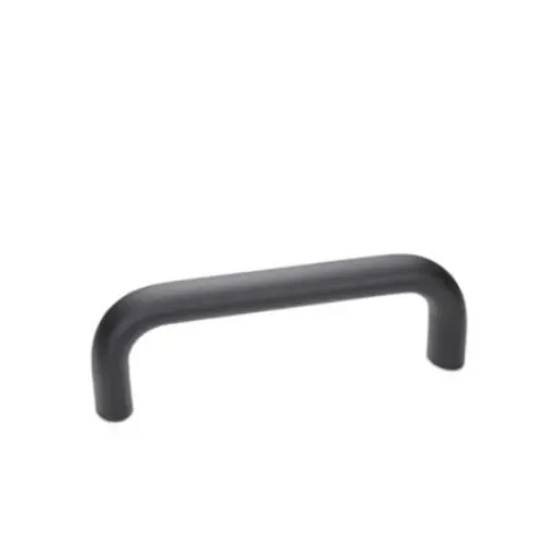 Ganter Black Aluminium Door Handle 51 mm Height, 20mm Width, 128mm Length - GN.27102 product image