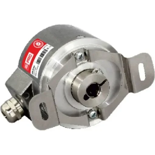 RS PRO Incremental Encoder, 1024ppr ppr, Push Pull Signal, Hollow Type, 12mm Shaft - 100447 product image