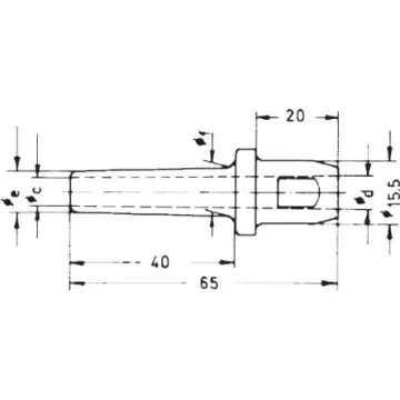 Telegartner Strain Relief for use with 30/39 Housing - B00082A0943 product image