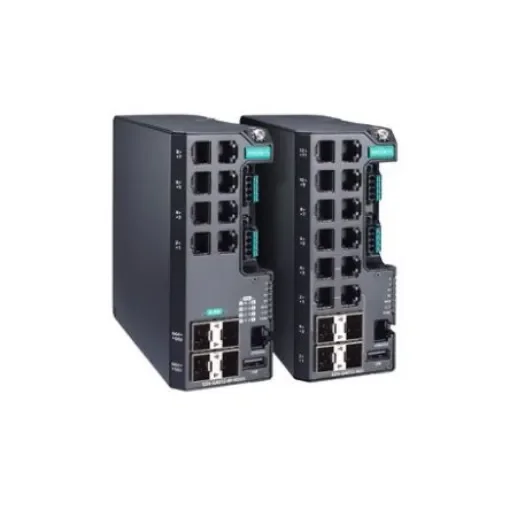 MOXA EDS-G4012-4GC-LV, Managed 12 Port Ethernet Switch product image