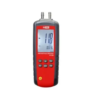 RS PRO Differential Manometer, Max Pressure Measurement 55.4inH2O - 101030 product image