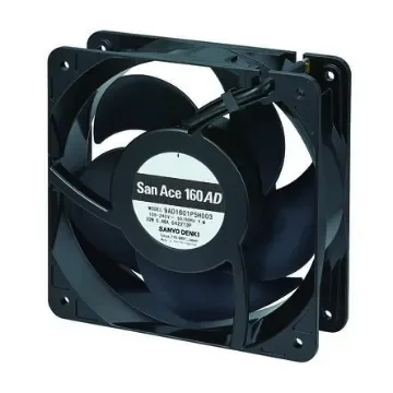 Sanyo Denki Axial Fan, 240 V ac, AC/DC Operation, 8.2m³/min, 22W, 460mA Max, 160.8 x 160.8 x 51.8mm - 9AD1601P5HT03 product image