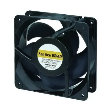 Sanyo Denki Axial Fan, 264 V ac, AC/DC Operation, 8.2m³/min, 22W, 460mA Max, IP56, 160.8 x 160.8 x 51.8mm - 9ADW1601P5HT03 product image