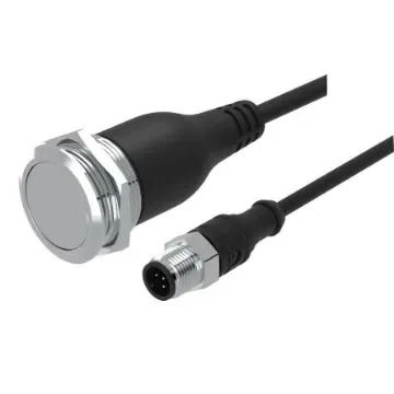 EAO 82 Series Push Button Switch, Momertary, Panel Mount, 22mm Cutout, 1CO, 35V, IP65, IP67 - 82-6655.1000 product image