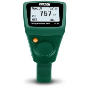 Extech CG304 Thickness Gauge, 0.1µm - 2000µm, ±3.5 %, ±%2 % Accuracy, 0.1 µm Resolution, LCD Display product image