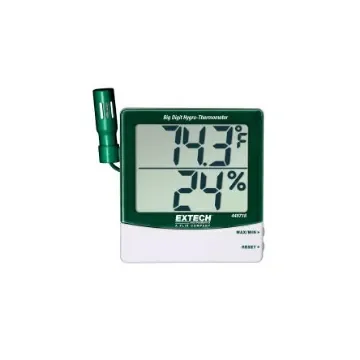 Extech 445715 Digital Hygrometer, ± 4 %RH Accuracy, +60°C Max, 99%RH Max product image