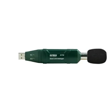 Extech 407760  Datalogging Sound Level Meter, 30dB to 130dB, 8kHz max product image
