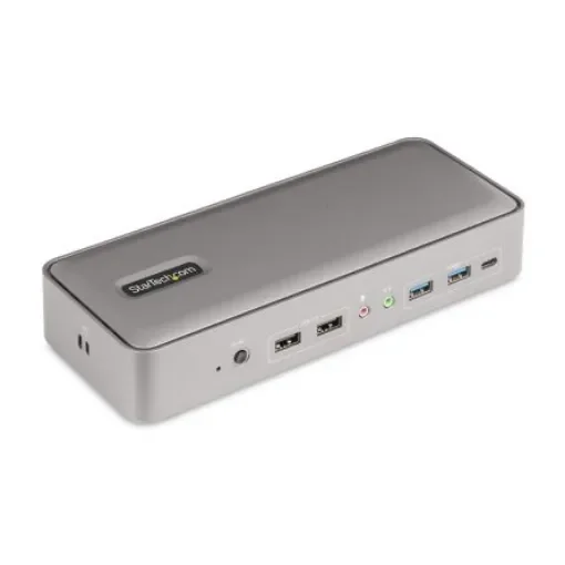 StarTech.com Dual Monitor 4K USB-C Docking Station with DisplayPort - 5 x USB ports, USB A, USB C - 129UE-USBC-KVM-DOCK product image