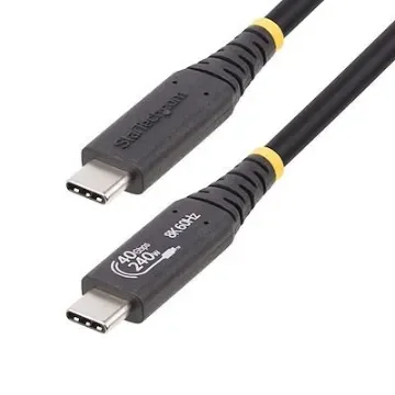 StarTech.com USB 4.0, Male USB C to Male USB C, 40Gbps, 1m - 1M-40G-USB4-CABLE product image