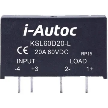 i-Autoc KSL Series Solid State Relay, PCB Mount, 6V dc Coil - KSL60D20-L product image