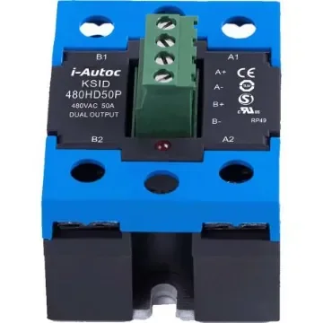 i-Autoc Solid State Relay, 25 A Load, Panel Mount, 280 V ac Load, 15 V dc Control - KSID240LD25 product image