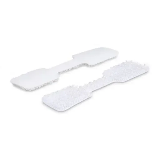 StarTech.com Hook & Loop Cable Tie, Hook To Hook Fastener Cable Tags, 90mm x 19 mm, White, Pk-100pack - CABLE-TAG-HLWH product image