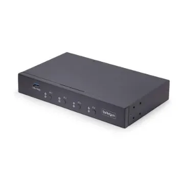 StarTech.com 4 Port 0 USB KVM Switch, 3.5 mm Stereo - P4A20132-KM-SWITCH product image