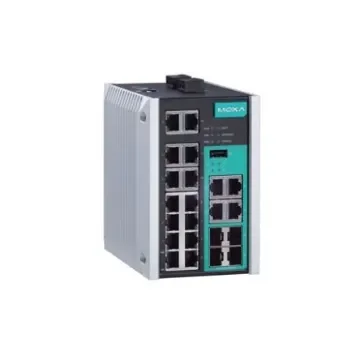 MOXA EDS-518E-4GTXSFP-T, Managed 18 Port Ethernet Switch product image