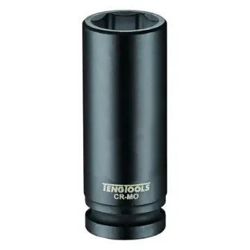 Teng Tools 28mm, 1/2 Drive Deep Impact Socket, 80 mm length - 920628N product image