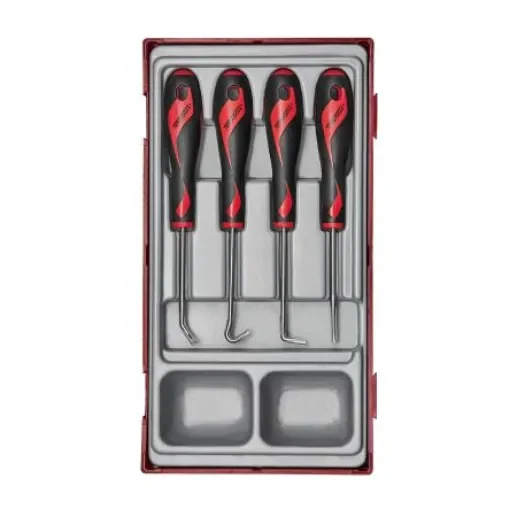 Teng Tools 4 Piece Hook and Pick Set Hook and Pick Set with Tray - TTMDP product image