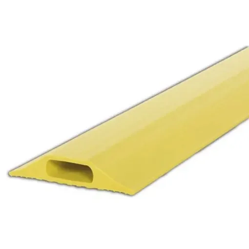 RS PRO 3m Yellow Cable Cover in Rubber, 14mm Inside dia. - 26101370 product image