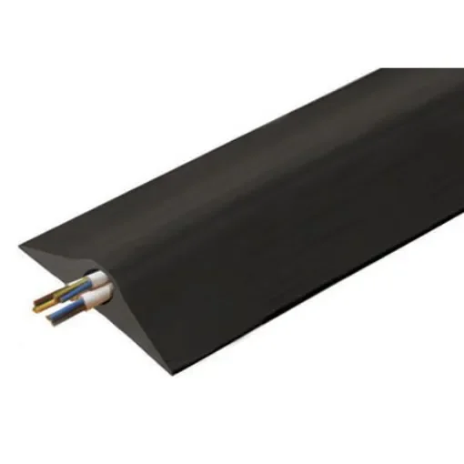 RS PRO 1.5m Black Cable Cover in Rubber, 53mm Inside dia. - 26101334 product image