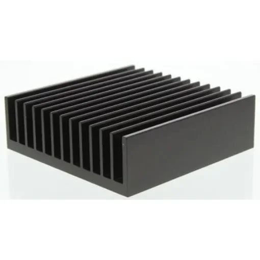 AAVID THERMALLOY Heatsink, Universal Square Alu, 1.79°C/W, 101.6 x 101.6 x 31.75mm - 766203B04000 product image