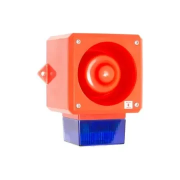 Clifford & Snell YL50 Series Blue Sounder Beacon, 24 V dc, IP66, Wall Mount, 112dB at 1 Metre - YL50/DL/B/RF/WR(2) product image
