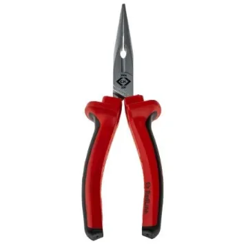 CK Long Nose Pliers, 200 mm Overall, Straight Tip, 75mm Jaw - 1044663 product image
