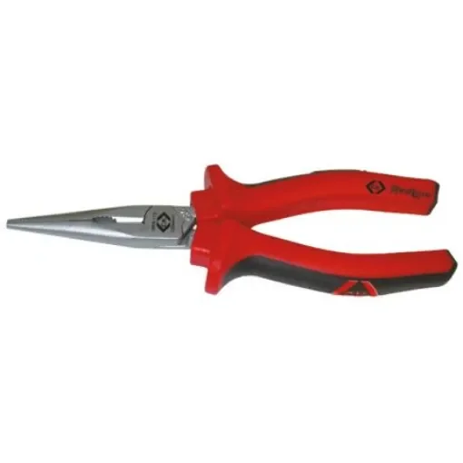 CK Long Nose Pliers, 170 mm Overall, Straight Tip, 75mm Jaw - 1044685 product image