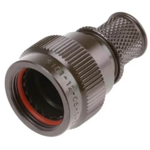 Polamco, 1Size 12 Straight Circular Connector Backshell, For Use With 62 GB Series, AB05 Series, MIL-C 26482 Connector - 91D1-12-06-1-ZB product image