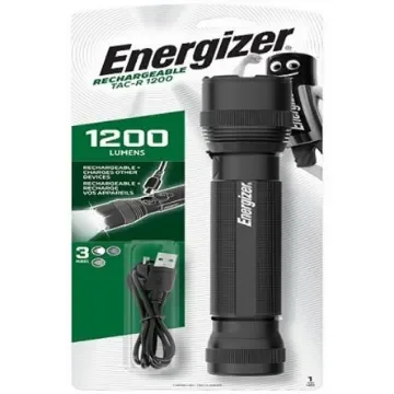 Energizer LED Torch Black - Rechargeable 1200 Lumens - 7638900433807 product image
