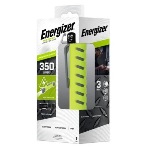 Energizer LED Torch Green - Rechargeable 350 Lumens - 7638900448177 product image