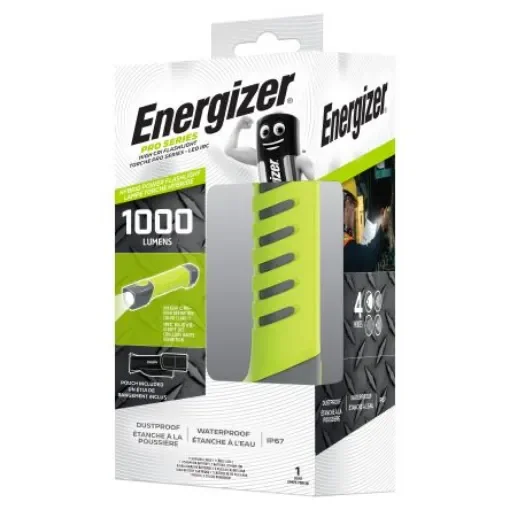 Energizer LED Torch Green - Rechargeable 1000 Lumens - 7638900448191 product image