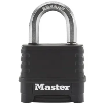 Master Lock Padlock Zinc Padlock, 9mm Shackle, 57mm Body - M178EURDCC product image