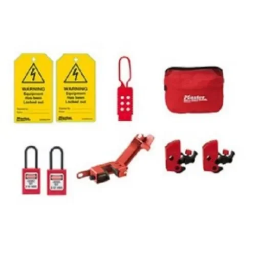 Master Lock Red Lockout Kit - ELECKIT-EN product image