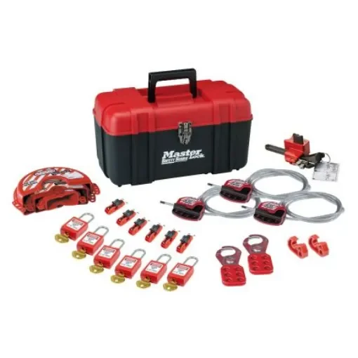 Master Lock Red Lockout Kit - S1117VES31KA product image