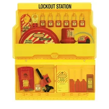 Master Lock 6 Padlock Lockout Station - S1900VE410 product image